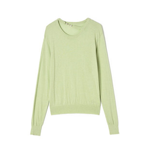 「秋」9魅高端QR0E0020软糯舒适套头上衣针织衫 女2.24春