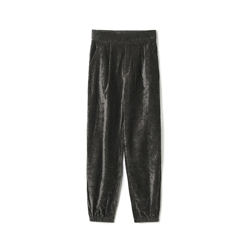 XD0P0004简约风长裤微弹束脚裤子休闲裤女12.13冬