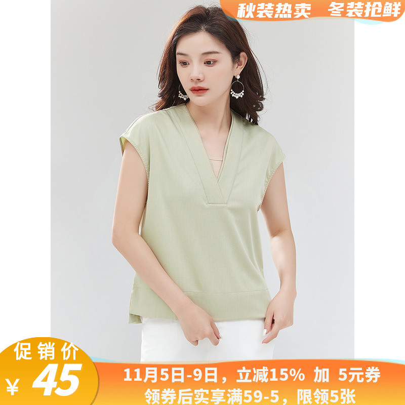 无袖other/其他outlets衫夏套头