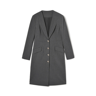 深圳南油NY0K0041时尚 外套女12.17春 通勤上衣长款