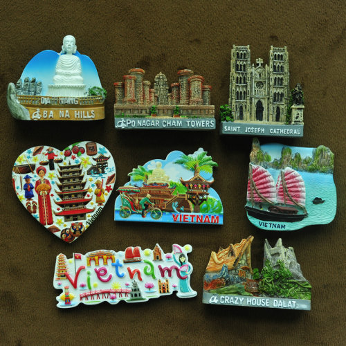 越南纪念品冰箱贴优质