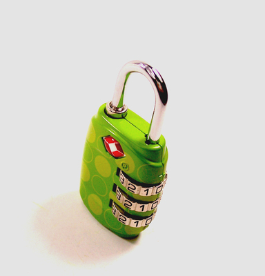 YiFeng嘉思特出国海关锁通关行李箱密码锁锁TSA330 锌合金材质