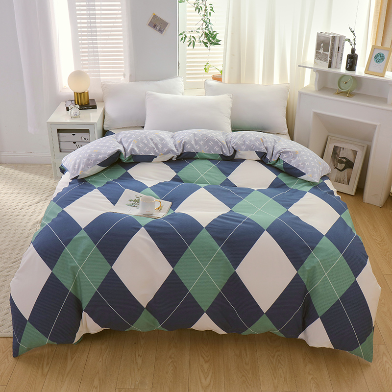 全棉斜纹印花学生床单儿童被套