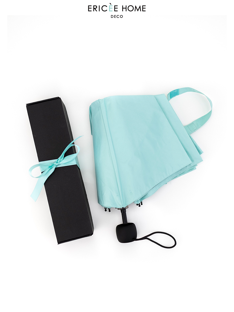 ericee home 特别的颜色 薄荷绿雨伞 防晒防紫外线夏季晴雨伞遮阳