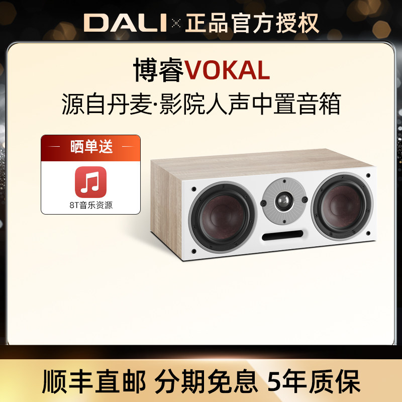 DALI/达尼OBERON VOKAL博睿中置音箱5.1家庭影院无源hifi人声音响