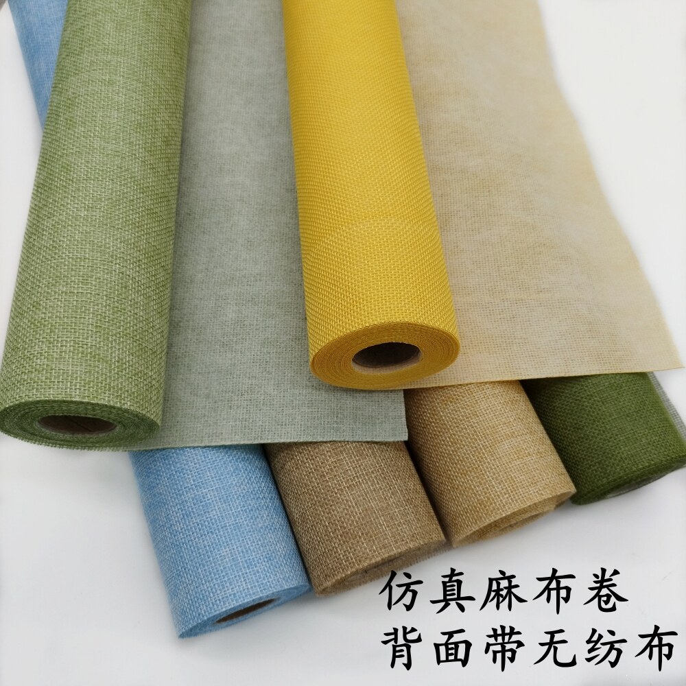 彩色仿真麻布偏软带无纺布手工d吊饰/挂饰