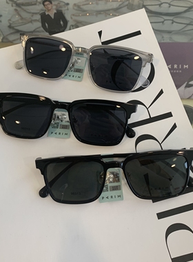 眼镜框派丽蒙全框磁吸套镜男款眼镜架时尚可配镜片近视眼镜96013