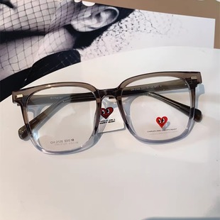 查尔斯桃心近视眼镜框男女款 TR钛腿网红爱心眼睛架可配度数CH2120