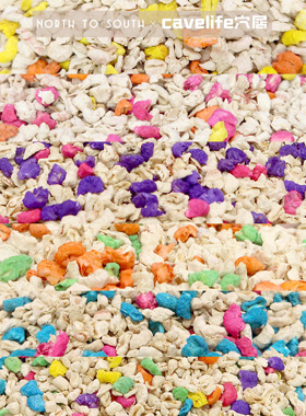 玉米芯垫料彩色玉米芯环保无尘除臭吸水造景配色可食用可挖掘玩耍