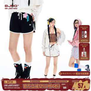 跑步健身服辣妹黑色裤 2026新款 子 女夏季 BJHG不计后果休闲运动短裤