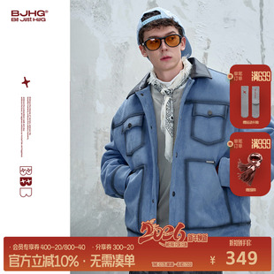 加厚外套防寒棉袄保暖棉衣夹克 冬款 BJHG不计后果工装 棉服外套男装