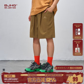 休闲短裤 宽松潮牌街头运动六分裤 男款 新款 子 夏季 BJHG不计后果美式