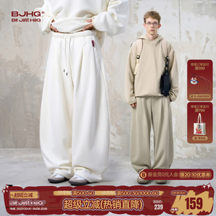 卫衣冬装 冬季 子男款 套装 直筒卫裤 休闲裤 BJHG不计后果火焰绒加绒裤