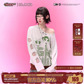 莱赛尔长袖 BJHG不计后果 T恤女款 夏季 上衣 薄款 飞天小女警联名