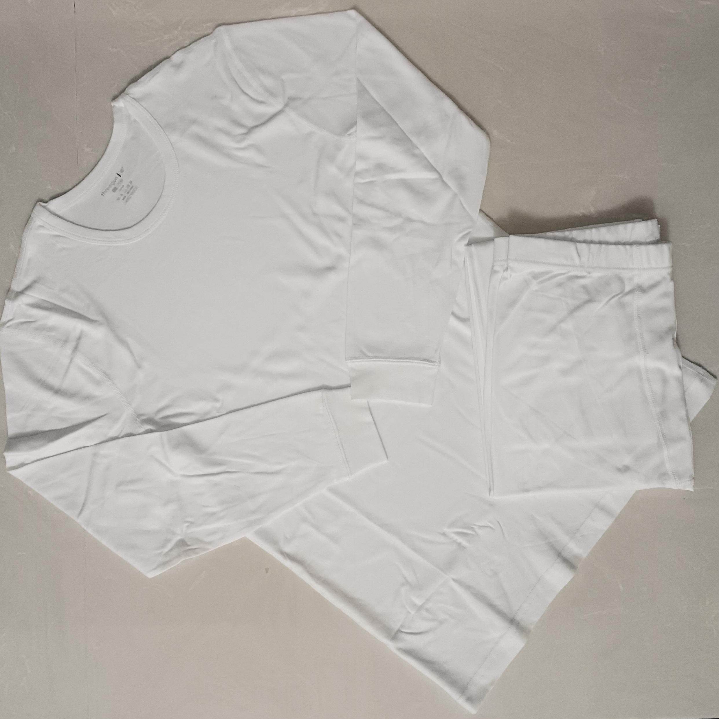 三枪男式圆领长绒棉纯棉全棉50支高支棉内衣套装24291D0 等级品