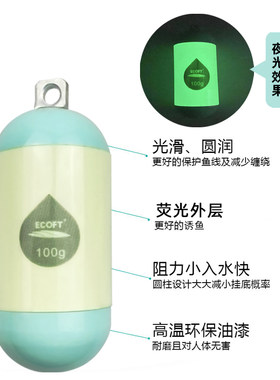 ECOFT船钓足重防挂底铅坠