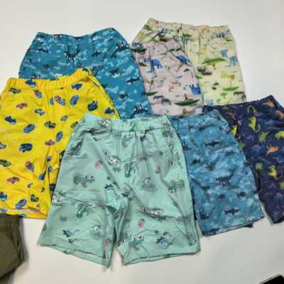 0718 110 120 130cm日kladskap 速干梭织夏款 男童水陆两穿沙滩裤