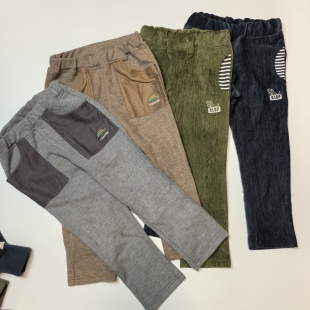 100 110 男童恐龙长裤 kladskap 130cm日单春秋款 0673 120