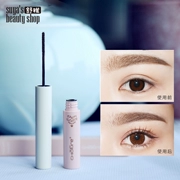 Mascara 优 waterproof mascara rất mịn không thấm nước dài uốn cong nhỏ chải đầu mascara tốt - Kem Mascara / Revitalash