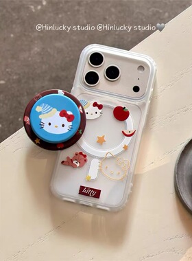 磁吸支架适用iPhone17promax苹果1413手机壳15pro防摔1211情侣16promax磨砂xsxr硬壳78plus