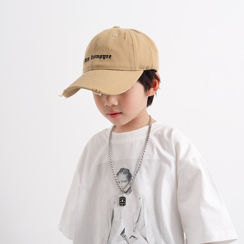 儿童帽子鸭舌帽春秋季男童棒球帽女童纯色字母刺绣防晒遮阳帽百搭,童装/婴儿装/亲子装,帽子,淘宝优惠券,粉丝福利购,淘宝优惠卷