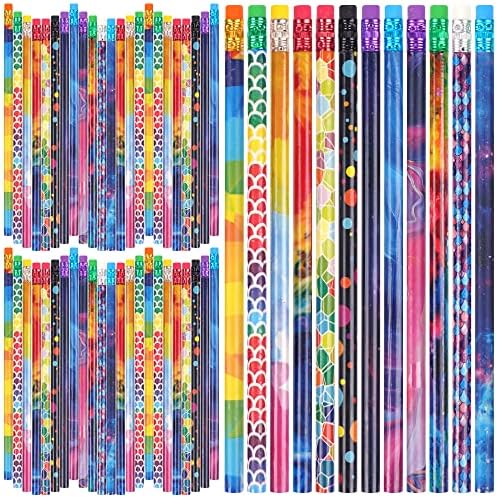 SAIWEILAI ONLINE 100 Pieces Scented Pencils Assorted Colorfu