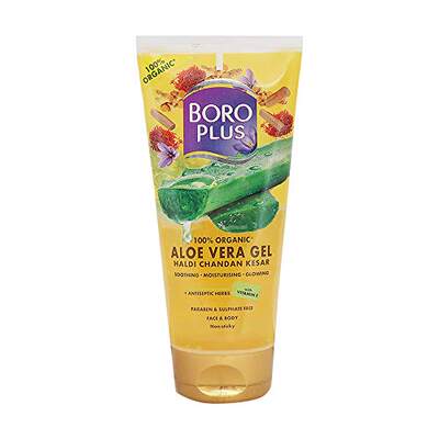 Boro Plus Aloe Vera Gel Haldi Chandan Kesar 150ml