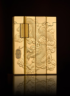 好运达838尺寸盘龙柱金条