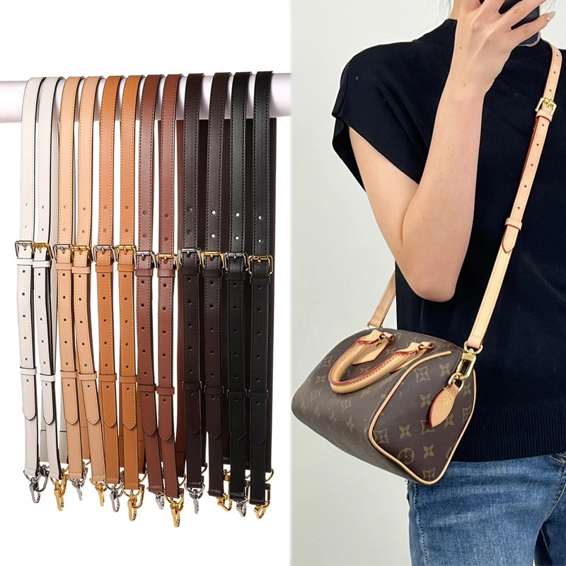 牛皮细肩带2024可调节斜挎单买