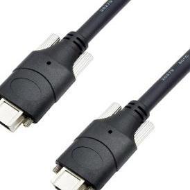 1394B线高柔数据线线IEEE1394B对B火线两端带螺钉可移动拖链线缆