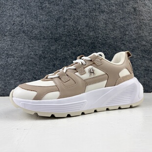 老爹鞋 37码 休闲鞋 美国女士牛皮加防水布运动鞋