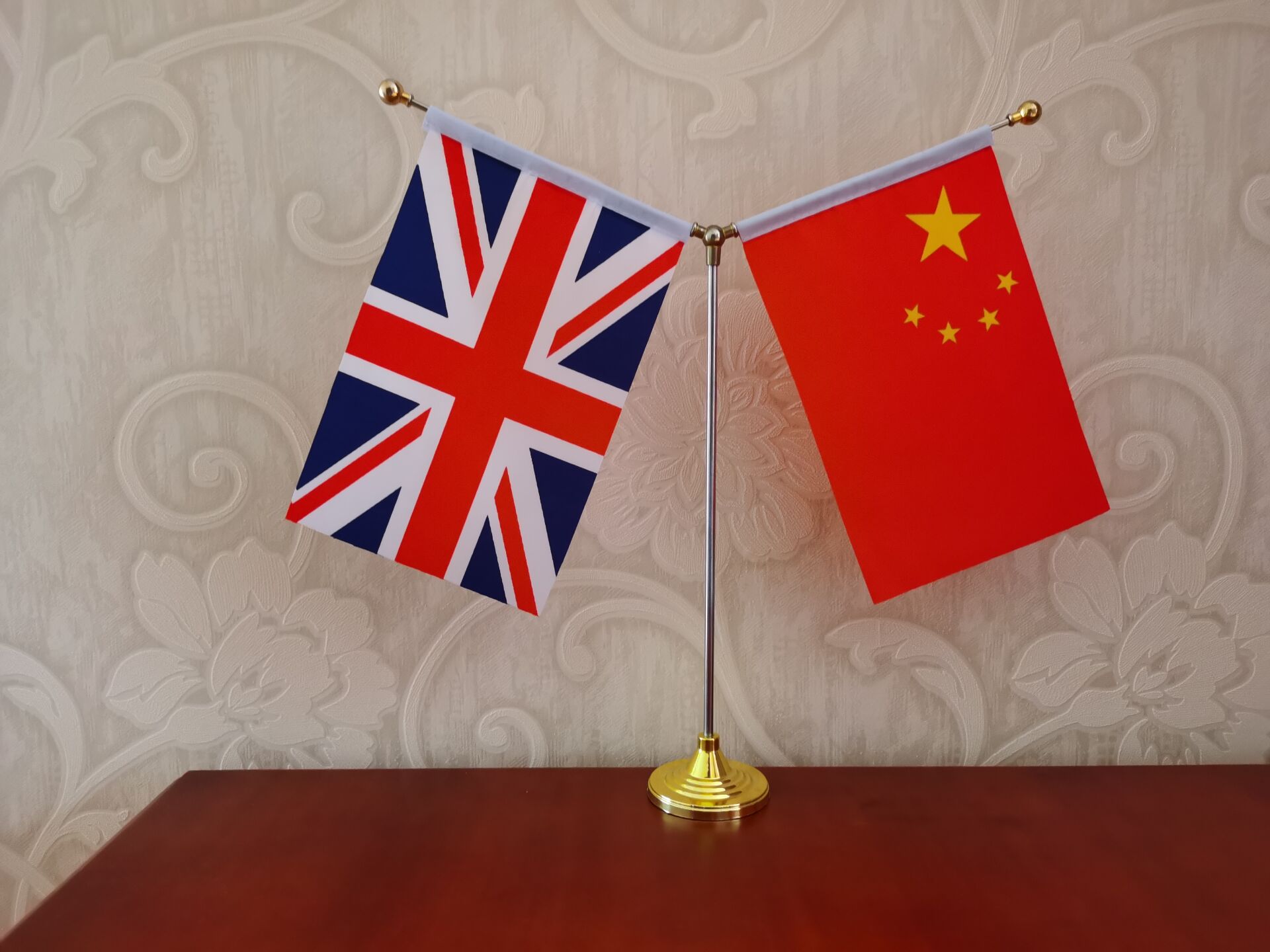 办公桌旗各国谈判旗桌面摆件小国旗会议旗小旗子（备注国家）