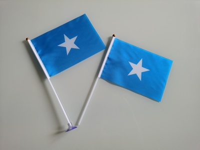8号索马里国旗可开票索马里小国旗手挥旗手摇旗索马里小旗子