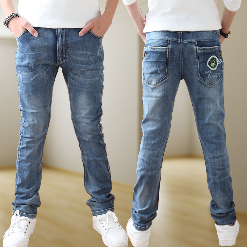 Pantalon garcon jeans Boy en toile - Ref 2055161 Image 1