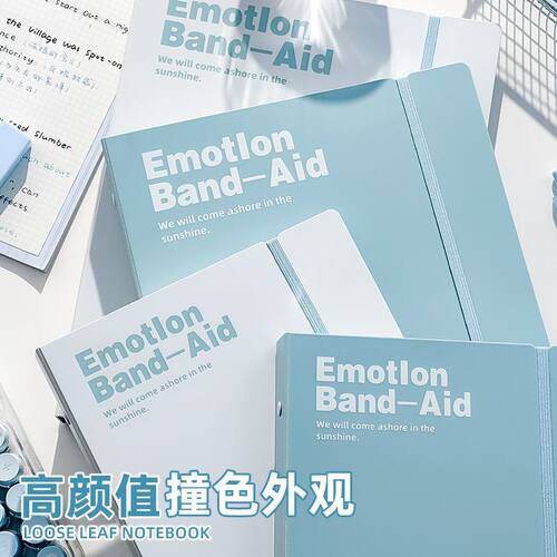 高颜值不硌手活页本100g纸