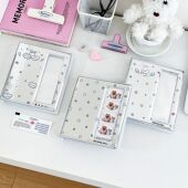 原创银色人生四格卡册大卡册胶片明信片收纳册拍立得亮面卡册