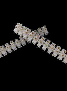 X3-1012针玉10A端子排12位电线连接器接线柱 可剪针玉端子台 12P