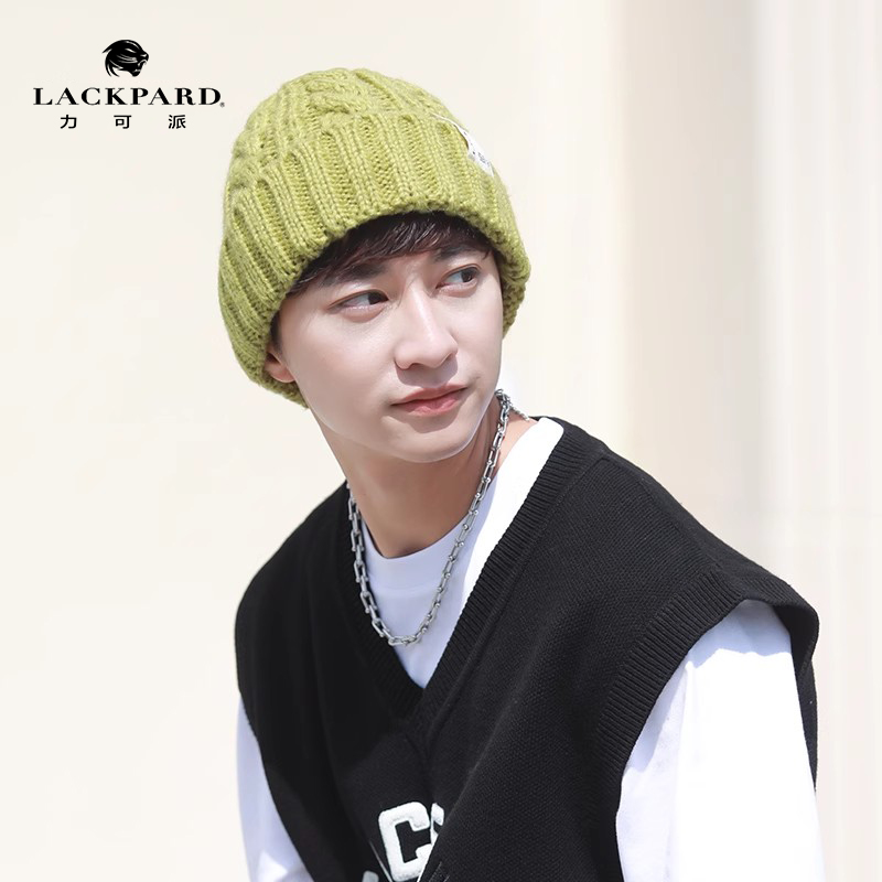 lackpard粗针织毛线帽