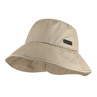 【时尚】lackpard盆帽渔夫帽冬防晒女太阳帽时尚百搭加大帽檐遮阳