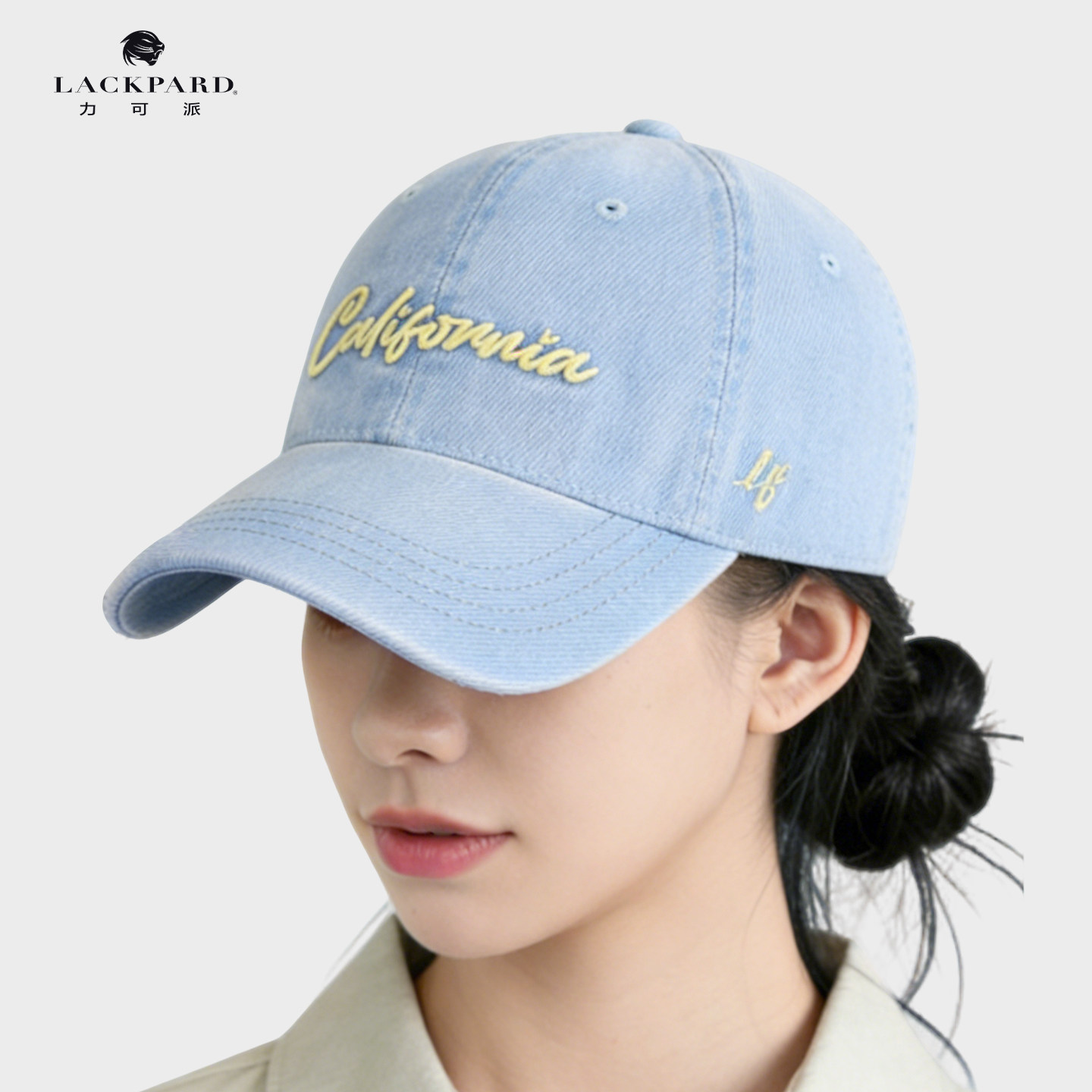 lackpard复古牛仔帽子棒球帽防晒遮阳女鸭舌帽休闲男2025