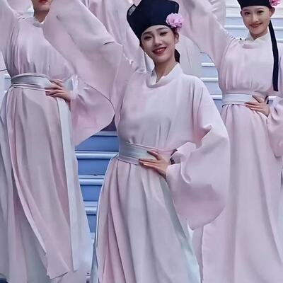 古典舞演出服女新款簪花郎祇此青绿宋制男探花郎国风汉服舞蹈服装