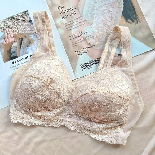 薄无钢圈棉罩杯套头背心无海绵