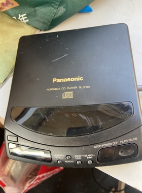 中古回流二手松下PanasonicSL-S100便携CD随身听1990年经典老机型