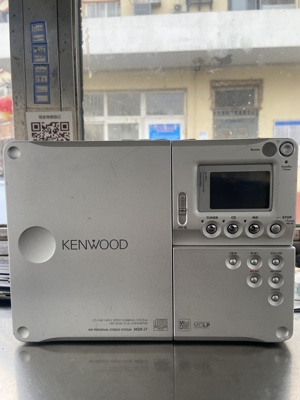 KENWOOD 高保真迷你音响，支持CD、MD、TUNER功能没测出，故障机