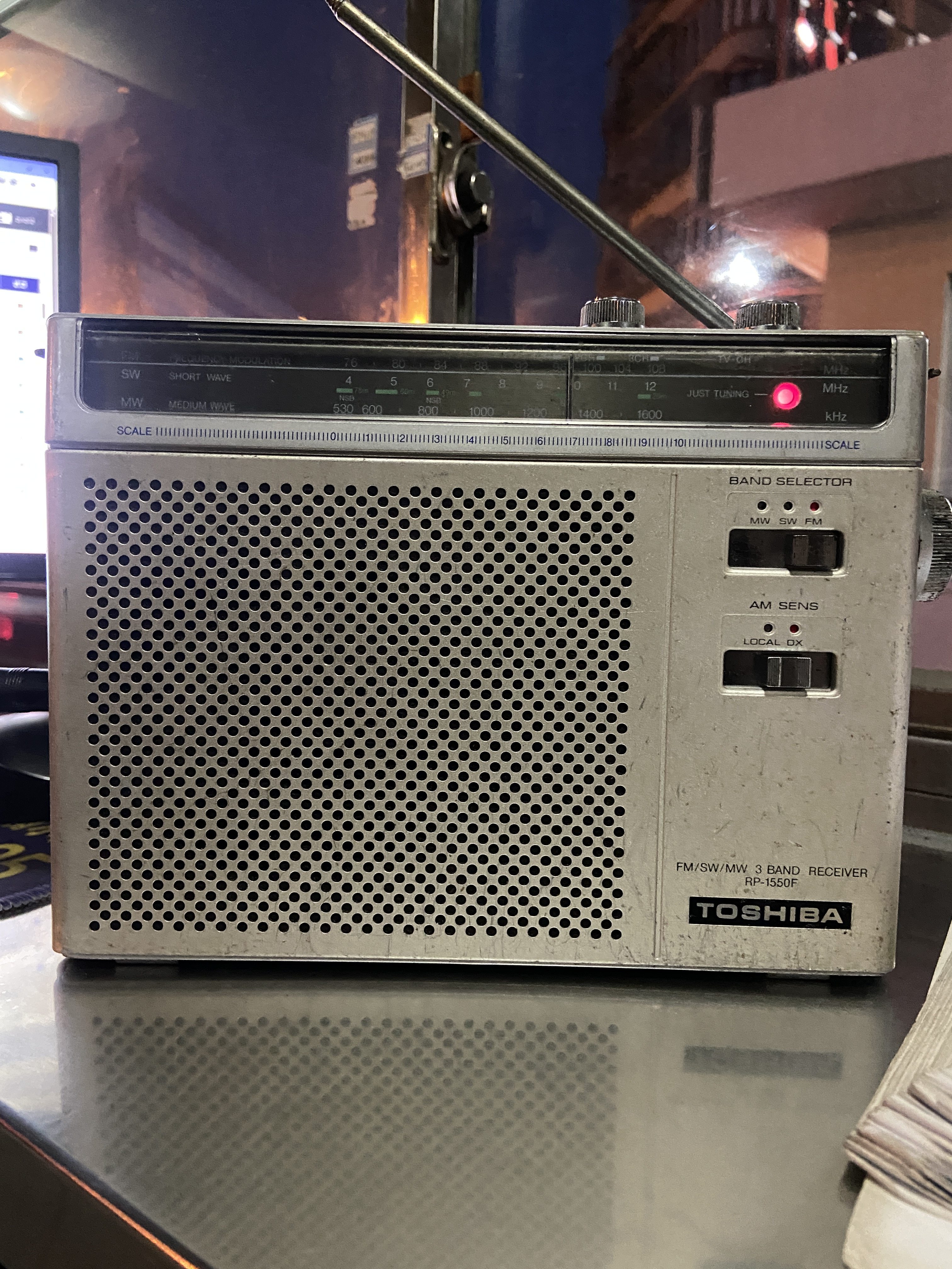 中古回流二手东芝TOSHIBA RP-1550F收音机日本原装店长推荐