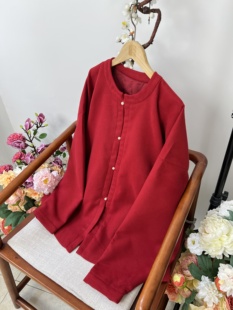 《如意》明制对襟圆领弓袋袖日常通勤风汉服秋冬款