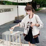 【档口现货】2023秋新结外套棒球服Q599布料-P135-控188，女装短外套，浙宝256