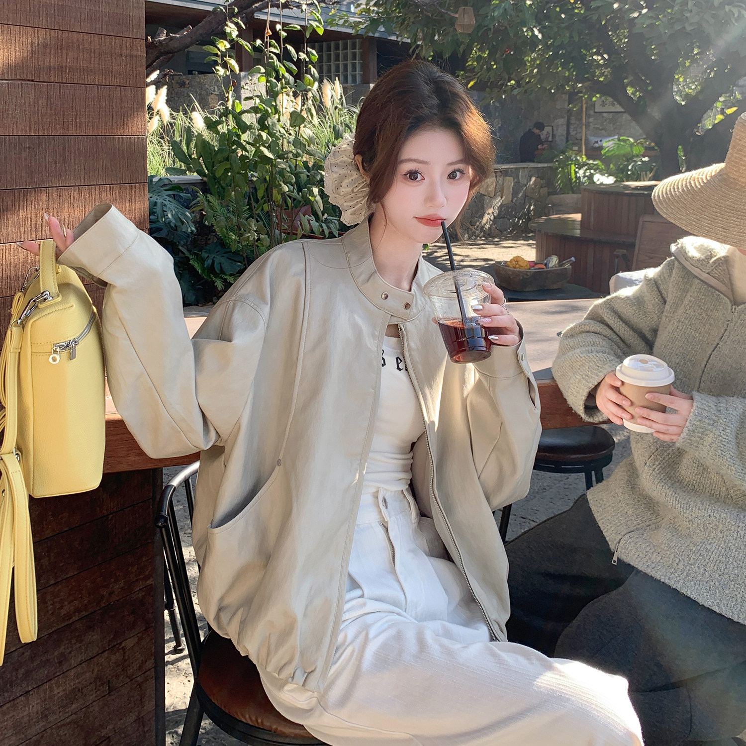 档口已现货2026春皮衣上衣外套C208皮衣-P165-控268，女装皮衣，浙宝256