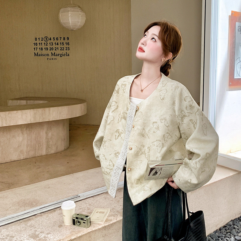 档口现货2026春风上衣外套蝴蝶图案Q629-P160-控258,女装短外套,浙宝256