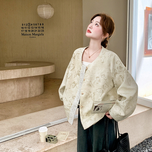 档口现货 2026春 风上衣外套蝴蝶图案 Q629-P160-控258图片